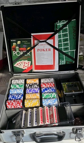 Pokerkoffer alu koffer chips - koffer,