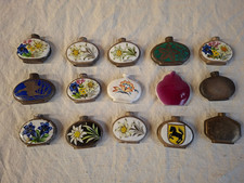 Sammlung Porzellan Flakons Alt Antik Parfüm Parfum