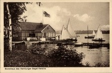Ak Hamburg, Bootshaus d