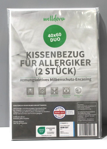 Welldora 2er set - 2er-set, milbenbezug