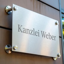 Silber Aluminium geschliffen