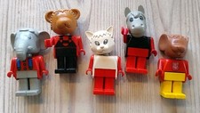 LEGO Fabuland Minifiguren, 5er