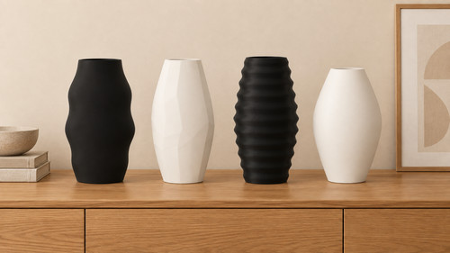 Gedruckte designer vasen - gedruckte,