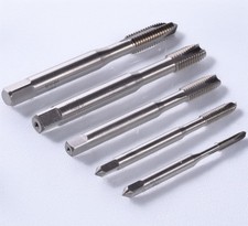 Feingewinde Gewindebohrer Gewindeschneider HSS Metrisch Rechts Durchgangsloch