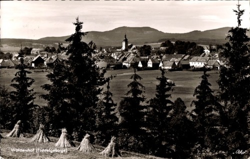 Waldershof der oberpfalz - ak, in