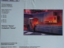 Huppertz Modellbau H0 - Bausatz Kokerei Hansa W00011 - aus Sammlung - OVP
