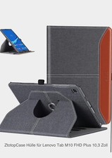 ZtotopCase Hülle für Lenovo Tab M10 FHD Plus 10,3 Zoll 2020(TB-X606F) 360°