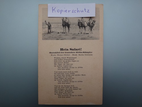 Marschlied der deutschen - ak,