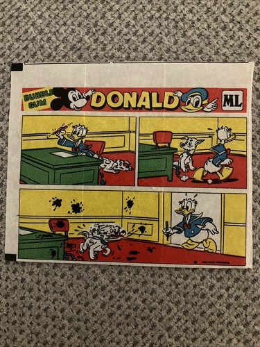 Kaugummibild donald - kaugummibild,