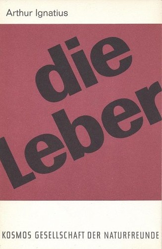 Die leber kosmos bibliothek - die,