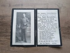 Orig. Sterbebild 1.WK