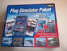 Microsoft Flug Simulator Paket in OVP -  5PC CD ROM