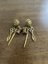 Moschino Vintage 90s Ohrringe