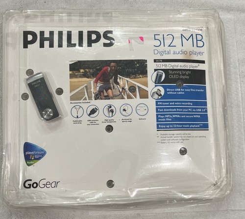Philips gogear sa178 512mb mp3 - philips,