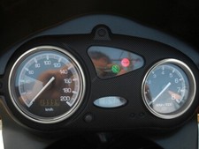 Fits Motorrad BMW F 650 CS GS  4-Teilig Poliert Aluminium Tachoringe Tacho Ringe