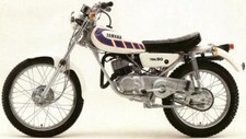 Yamaha TY50 Grafik Aufkleber