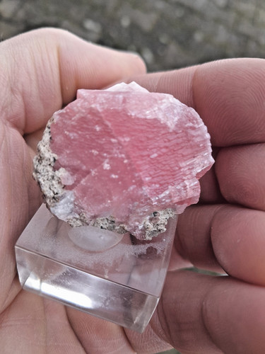 Rhodochrosit mit quarz aus - aus, der