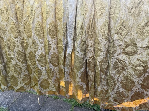 Paar vintage gold - vintage, brokat