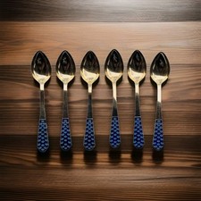 Vintage Soviet Silver 916' set of 6 pieces of tea spoons.