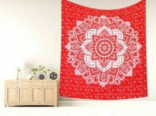 Mandala Wandteppich Tagesdecke