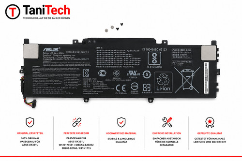 Original c41n1715 akku - original, asus