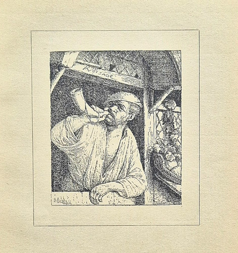 Lithographie der bäcker - lithographie,, in