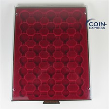 *** Münzbox Leuchtturm gebraucht mit 40 runden Fächern für 5 x Euro KMS !!!