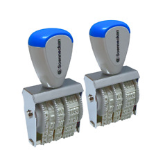 2 x Datumstempel 4mm Stempel