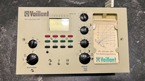 Vaillant vrc calormatic ubw - vaillant,