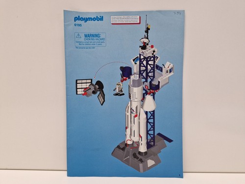 Playmobil 6195 rakete bauplan - 6195,