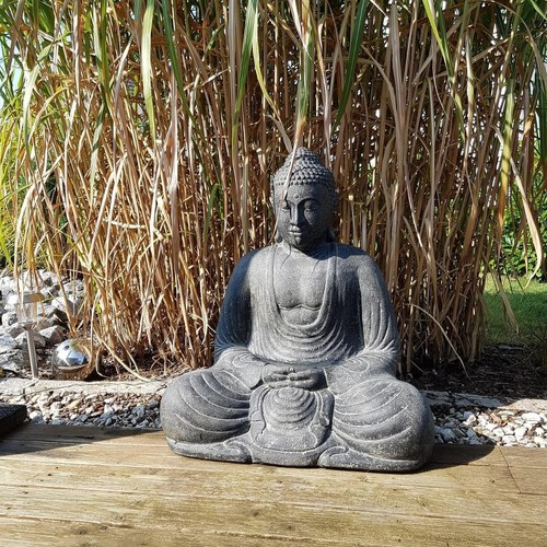 Buddha figur sitzend japan - buddha,