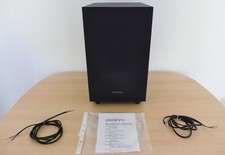 Onkyo Passiv Subwoofer SKW398 Hifi Lautsprecher Box Bassreflex Downfire 120 Watt