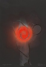 OTTO PIENE: Orange wird grün