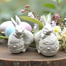 2er Set Häschen Ei Silikon