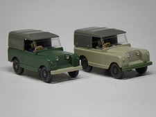 WIKING Konvolut 2x LandRover 88,diamantgrün u.h'gelbgrau