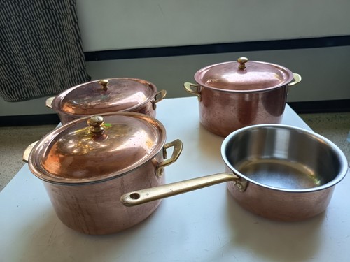 Spring culinox kupfer topf - kupfer, set