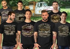 USA Pickup Farm Trucks Chevy Blazer Apache C10 Mercury Dodge RAM Ford F100 Shirt