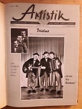 Artistik. Internationales Fachblatt für Varieté - Zirkus - Kabarett. 2.Jahrgang 