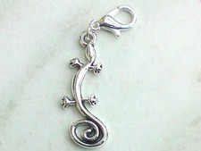 Charms Anhänger *GECKO Echse Charm Eidechse Salamander für Bettelarmband Kette
