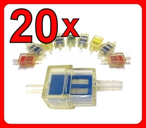 20x benzinfilter 7mm - benzinfilter, 6-7mm