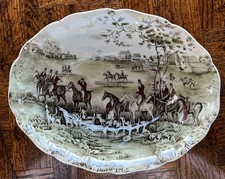 Johnson bros tally oval - tally, ho
