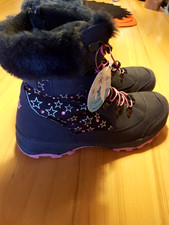 *NEU* Winterstiefel Mädchen 36 LICO Warmfutter Blau Pink mit Glitzer und Sterne