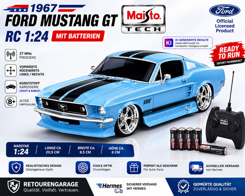 Maisto tech ford mustang - maisto, gt