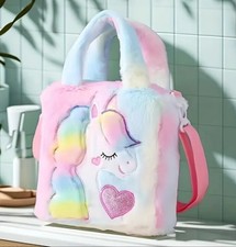 Damen Schultertasche Bunt Mit