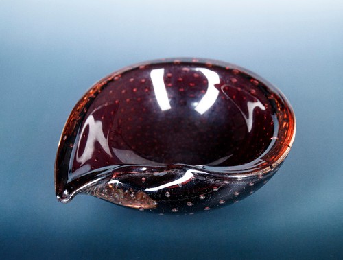 Vintage murano glas schale - vintage,