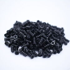 40x PC Gehäuse Lüfter Schraube 5x10mm Fan-screw schwarz