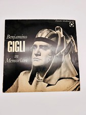 Benjamino Gigli in Memotiam LP
