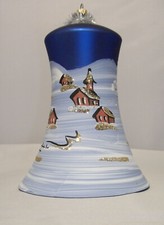 Glas Glocke Weihnachts- Glocke