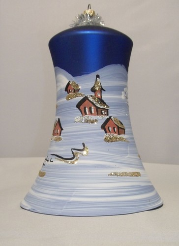 Glas glocke weihnachts - glas, weihnachts-