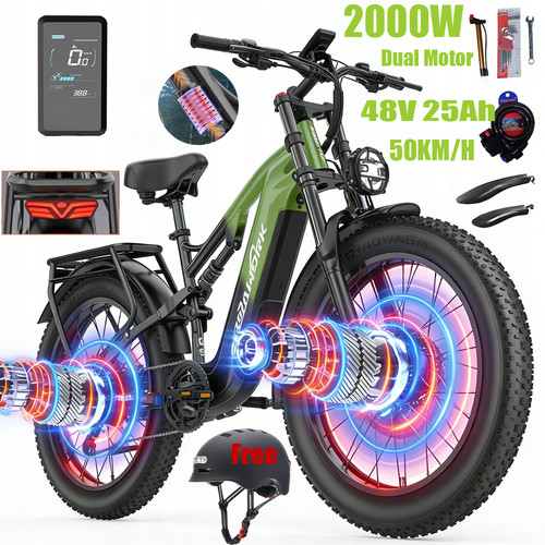 2000w doppelmotor - 2000w, 26"